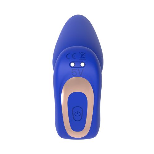 Cheeky Love Remote Anal Plug Blue Silicone from Nice 'n' Naughty