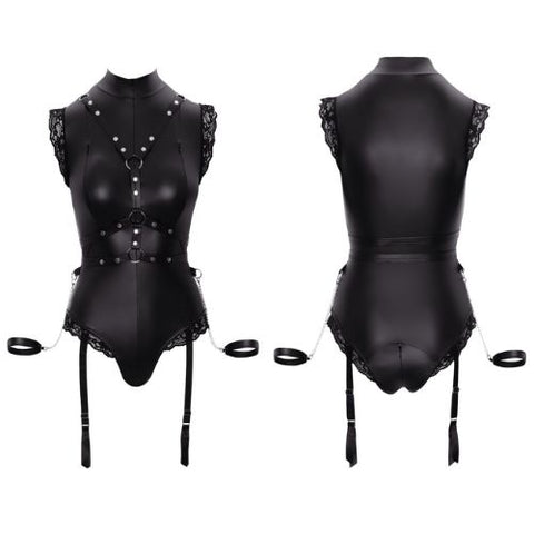 Cottelli Collection Suspender Body w Harness from Nice 'n' Naughty