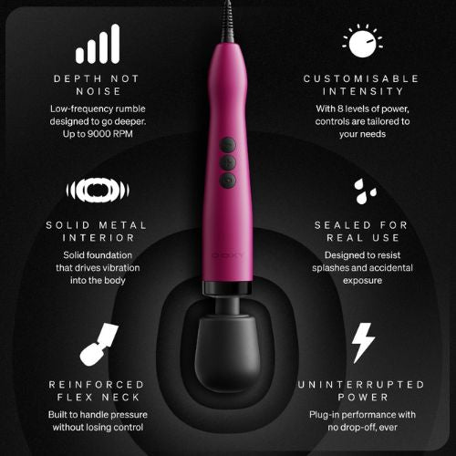 Doxy 2.0 Original Plug-In ABS Pink from Nice 'n' Naughty