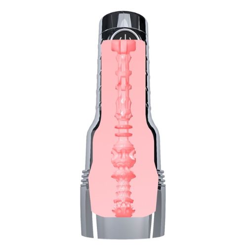 Fleshlight Quiver – Rechargeable Vibrating Stroker - Pink from Nice 'n' Naughty
