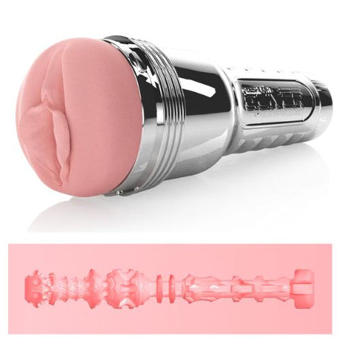 Fleshlight Quiver – Rechargeable Vibrating Stroker - Pink from Nice 'n' Naughty