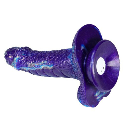 Gammoth Vibrating Dildo Purple from Nice 'n' Naughty