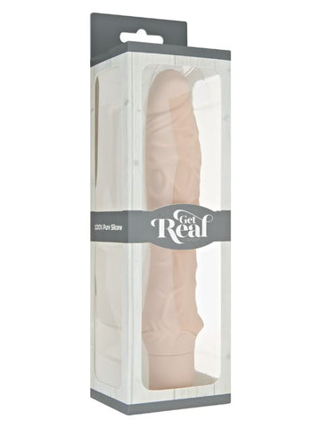 Get Real Classic Large Vibrator Light Skin Tone from Nice 'n' Naughty