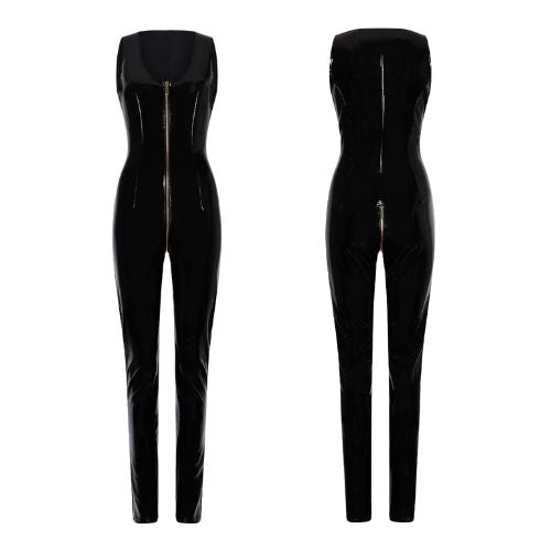 Guilty Pleasure Lusty Lines Catsuit Black from Nice 'n' Naughty