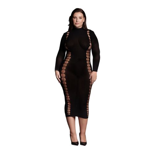 Le Desir Carme XI Dress with Turtleneck Black from Nice 'n' Naughty