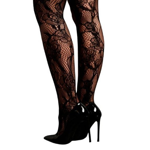 Le Désir Off-Shoulder Bodystocking w Long Sleeves Black from Nice 'n' Naughty