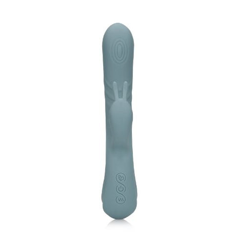 Loveline Fingering Motion Rabbit Vibrator - Weathervane Grey from Nice 'n' Naughty