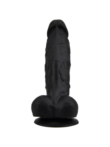 Loving Joy Realistic Silicone Dildo w Suction Cup & Balls