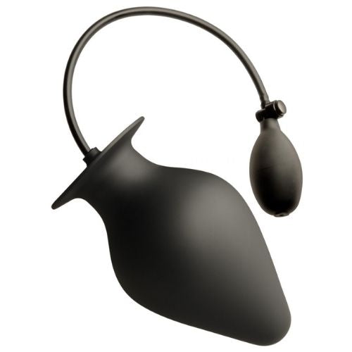 M&K Inflatable Plug Black from Nice 'n' Naughty