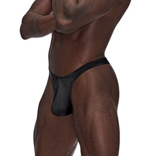 Male Power Barely There Bong Thong Black from Nice 'n' Naughty