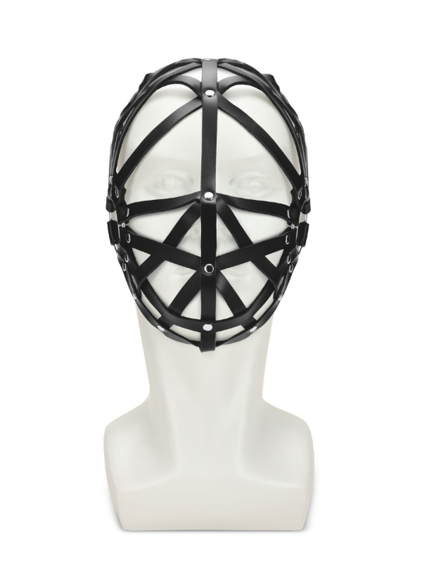 Me You Us Black Web Hood Mask from Nice 'n' Naughty