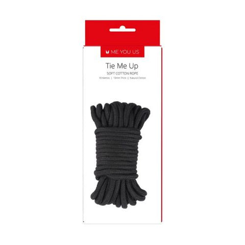 Me You Us Tie Me Up Rope Black 10m from Nice 'n' Naughty