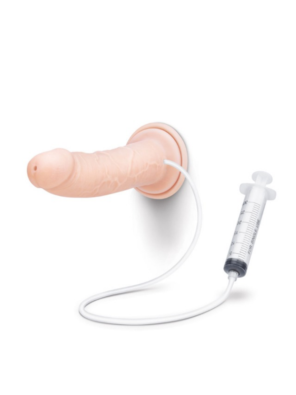 Me You Us Ultra Cock Realistic Squirting Dildo 8 inch Light Skin Tone from Nice 'n' Naughty