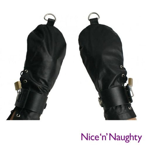 Nice ’n’ Naughty Lockdown Bondage Mittens from Nice 'n' Naughty