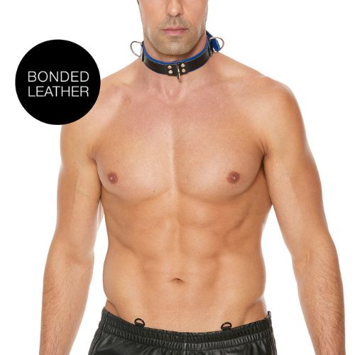 Ouch! Deluxe Bondage Collar - Black from Nice 'n' Naughty