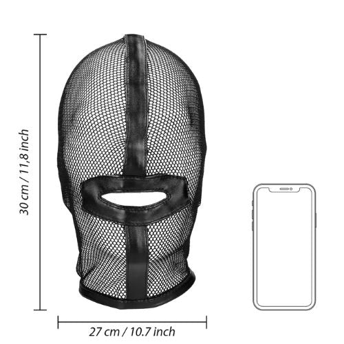 Ouch! Fishnet Mask Black from Nice 'n' Naughty