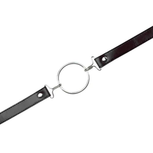 Ouch! XL Ring Gag Black from Nice 'n' Naughty