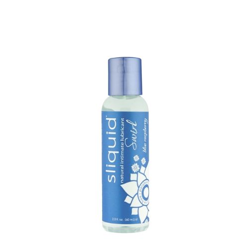 Sliquid Naturals Swirl Flavoured Lubricants-Blue Raspberry 59ml from Nice 'n' Naughty