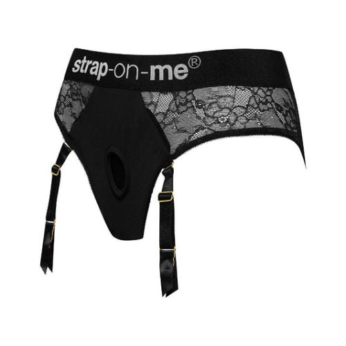 Strap On Me Diva Lingerie Harness Black from Nice 'n' Naughty