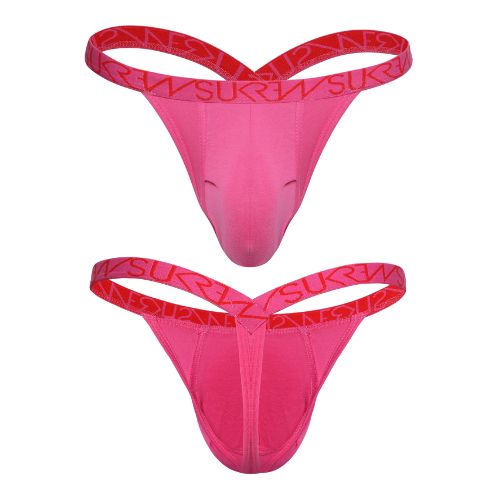 Sukrew Carnival Bubble Thong Carnival Pink from Nice 'n' Naughty