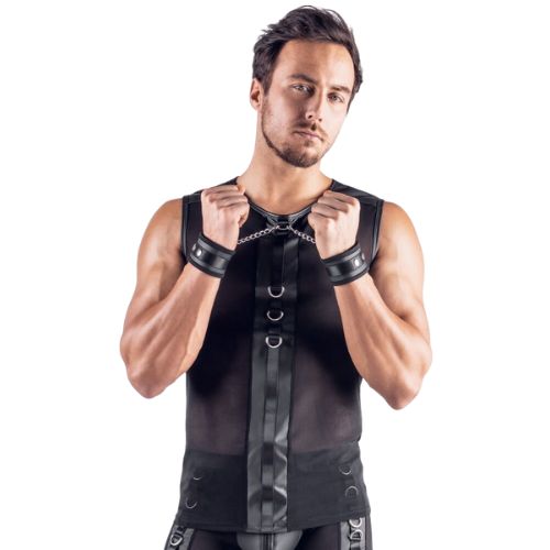 Svenjoyment Bondage Shirt Black from Nice 'n' Naughty