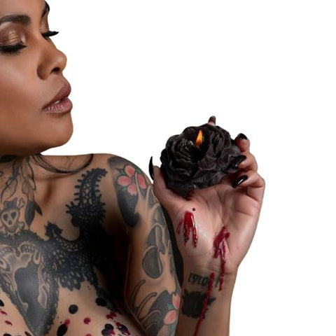 Taboom Rose Japanese Drip Candle 2 pcs from Nice 'n' Naughty