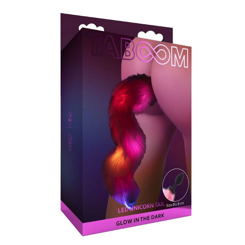 Taboom Unicorn Tail w LED Lights from Nice 'n' Naughty