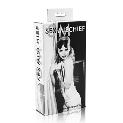 Sex & Mischief Black Bondage Kit