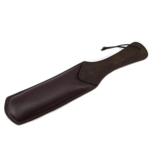 Bound Nubuck Leather Padded Paddle