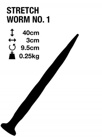 M&K Stretch Worm Twisted