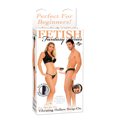 Fetish Fantasy Vibrating Hollow Strap-on